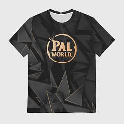 Мужская футболка Palworld golden poly