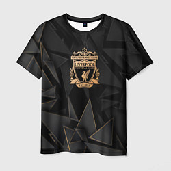 Мужская футболка Liverpool golden poly