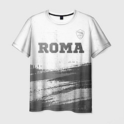 Футболка мужская Roma - white gradient посередине, цвет: 3D-принт