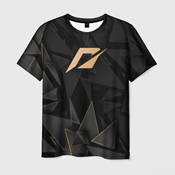 Футболка мужская Need for Speed golden poly, цвет: 3D-принт