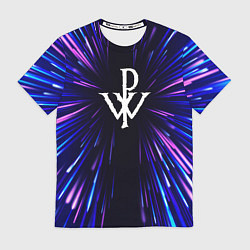 Мужская футболка Powerwolf neon energy