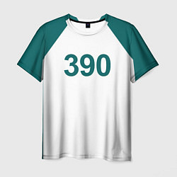 Футболка мужская Игра в кальмара 390, цвет: 3D-принт