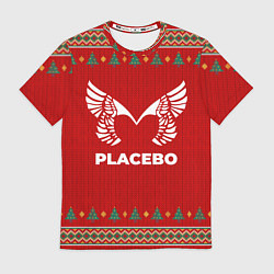 Футболка мужская Placebo new year, цвет: 3D-принт