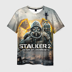 Футболка мужская S t a l k e r Heart of Chornobyl, цвет: 3D-принт
