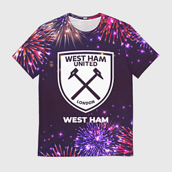 Мужская футболка Праздничный West Ham
