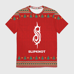 Футболка мужская Slipknot new year, цвет: 3D-принт