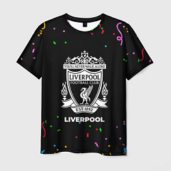 Мужская футболка Liverpool конфети