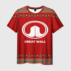 Мужская футболка Great Wall new year