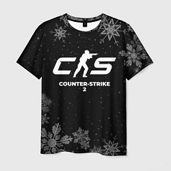 Мужская футболка Снежный Counter-Strike 2