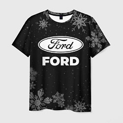 Футболка мужская Снежный Ford, цвет: 3D-принт