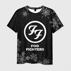 Мужская футболка Снежный Foo Fighters