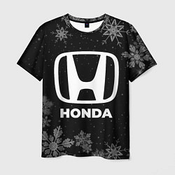 Мужская футболка Снежный Honda