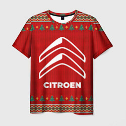 Мужская футболка Citroen new year