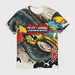 Мужская футболка Tekken dragon tatoo