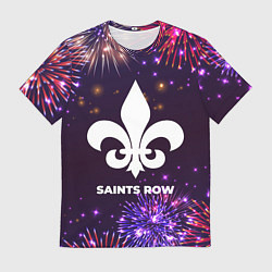 Мужская футболка Праздничный Saints Row