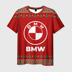 Мужская футболка BMW new year