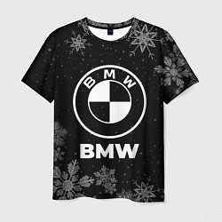 Мужская футболка Снежный BMW