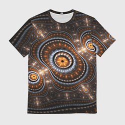 Футболка мужская Психоделкиа узоров, цвет: 3D-принт