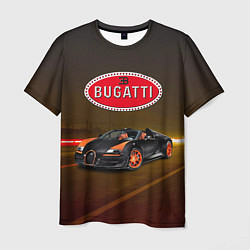 Мужская футболка Bugatti on the night route