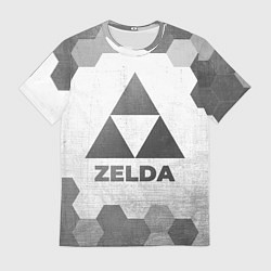 Мужская футболка Zelda - white gradient
