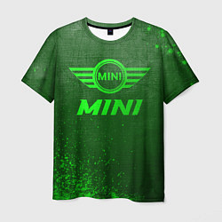 Мужская футболка Mini - green gradient