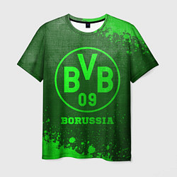 Мужская футболка Borussia - green gradient