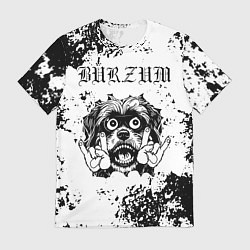 Мужская футболка Burzum - рок пес