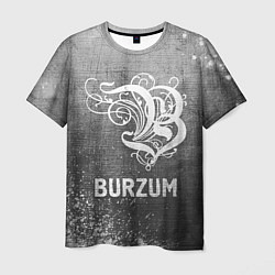Мужская футболка Burzum - grey gradient