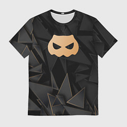 Футболка мужская DanMachi golden poly, цвет: 3D-принт