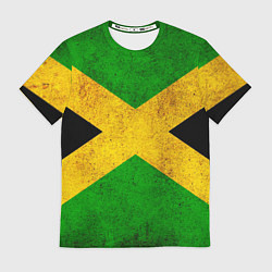 Футболка мужская Jamaica flag, цвет: 3D-принт