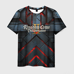 Мужская футболка Kingdom Come Deliverance 2 каменные плиты