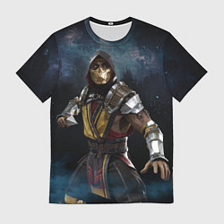 Мужская футболка Mortal Kombat - Скорпион