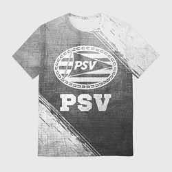 Мужская футболка PSV - grey gradient