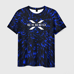 Футболка мужская Exeed blue energy, цвет: 3D-принт