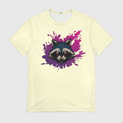 Мужская футболка Дикий енот