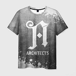 Футболка мужская Architects - grey gradient, цвет: 3D-принт