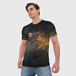 Футболка мужская Stronghold сrusader гроза крестоносцев, цвет: 3D-принт — фото 2