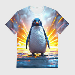 Мужская футболка Эпичный пингвин