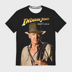 Футболка мужская Indiana Jones and the Great Circle, цвет: 3D-принт