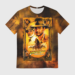 Мужская футболка Indiana Jones and raiders of lost ark