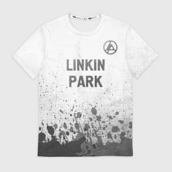 Футболка мужская Linkin Park 2024 - white gradient посередине, цвет: 3D-принт