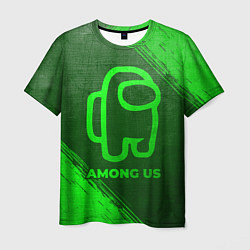 Футболка мужская Among Us - green gradient, цвет: 3D-принт
