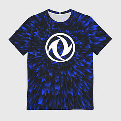 Мужская футболка Dongfeng blue energy