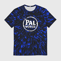 Мужская футболка Palworld blue energy