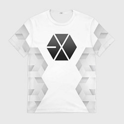 Футболка мужская Exo white poly, цвет: 3D-принт