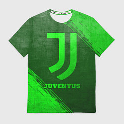 Мужская футболка Juventus - green gradient