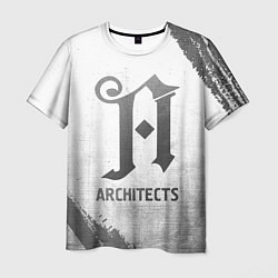 Футболка мужская Architects - white gradient, цвет: 3D-принт
