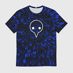 Футболка мужская Evangelion blue energy, цвет: 3D-принт