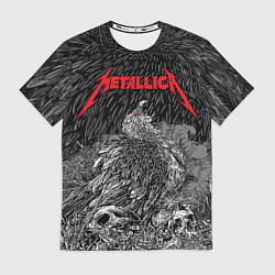 Мужская футболка Metallica - scavenger on the skull