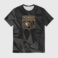 Мужская футболка Lyon golden poly